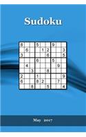 Sudoku: May 2017