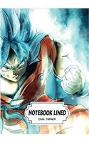 Goku Ssj Notebook: Notebook / Journal / Diary; Lined Pages