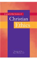 Journal of the Society of Christian Ethics