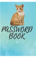 Password Book Cat