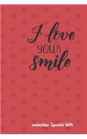 I love your smile The Couples Journal Special Gift