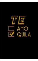 Te Amo, check Tequilla
