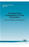 Many Faces of Degeneracy in Conic Optimization