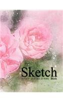 Sketch book: 8.5 x 11 (21.6cm x 27.9cm), 53 sheets (110 pages) of Sketchbook for professionals and students, suitable for Sketching, Drawing, Doodling, Writing a(7 Drawing Pad 8.5 X 11)