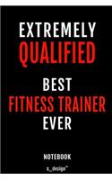 Notebook for Fitness Trainers / Fitness Trainer