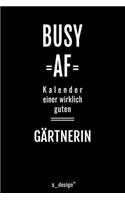 Kalender für Gärtner / Gärtnerin