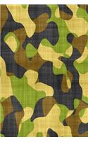 Camouflage Notebook