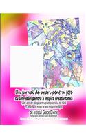 Un jurnal de urări pentru fete cu Întrebări pentru a inspira creativitatea Spații albe din stânga pentru practica scrisului de mână cu imprimeuri florale de artă moale în dreapta de artistul Grace Divine