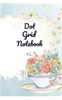 Dot Grid Notebook: A Dotted Planner: Bullet Grid Journal And Sketch Book Diary For Daily Planning, Organizing or Calligraphy