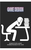 Game Design Semesterplaner - Sommersemester 2020