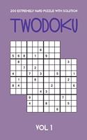 200 Extremely Hard Puzzle With Solution Twodoku Vol 1