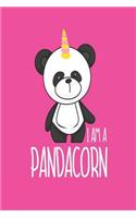 I Am a Pandacorn: Kids Panda Unicorn Drawing and Writing Activity Notebook