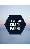 Isometric Graph Paper: Draw Your Own 3D, Sculpture or Landscaping Geometric Designs! 1/4 inch Equilateral Triangle Isometric Graph Recticle Triangular Paper