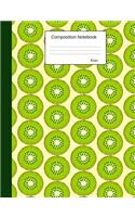 Kiwi Composition Notebook