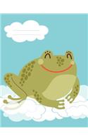 Happy Frog Composition Notebook