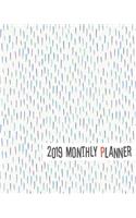 2019 Monthly Planner