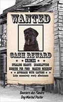 Bouviers Des Flandre Dog Wanted Poster: Weekly Planner Notebook 365 Daily - 52 Week Journal 120 Pages 6x9