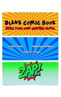 Blank Comic Book Make Your Own Graphic Novel