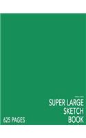 Emerald Green Super Large Sketchbook