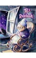My Notebook: 105 Lined Pages, Large Size Book 8 1/2" x 11"