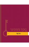 Fly Tier Work Log: Work Journal, Work Diary, Log - 131 pages, 8.5 x 11 inches(Key Work Logs/Work Log)