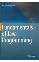 Fundamentals of Java Programming