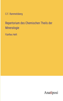 Repertorium des Chemischen Theils der Mineralogie