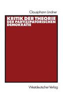 Kritik der Theorie der partizipatorischen Demokratie: (German)