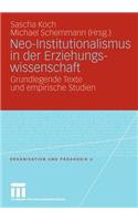 Neo-Institutionalismus in Der Erziehungswissenschaft