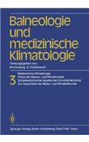 Balneologie und medizinische Klimatologie