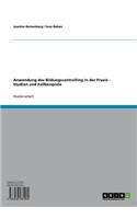 Anwendung Des Bildungscontrolling in Der Praxis
