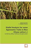 Diallel Analysis for some Agronomic Traits in Rice (Oryza sativa L.)