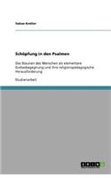Schöpfung in den Psalmen: Das Staunen des Menschen als elementare Gottesbegegnung und ihre religionspädagogische Herausforderung(German)
