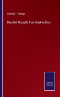 Beautiful Thoughts from Greek Authors