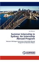 Summer Internship in Sydney