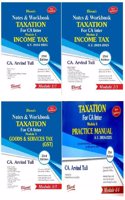 Notes Workbook TAXATION For CA Inter (3 Modules Set)