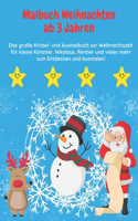 Malbuch Weihnachten ab 3 Jahren