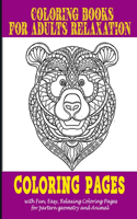 Coloring book for adults Relaxation