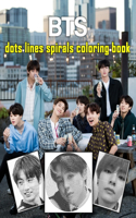 BTS dots lines spirals coloring book