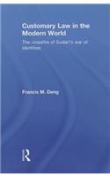 Customary Law in the Modern World