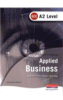 A2 GCE in Applied Business for Edexcel