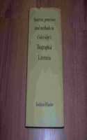 Sources, Processes and Methods in Coleridge's 'Biographia Literaria'