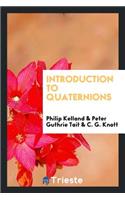Introduction to Quaternions