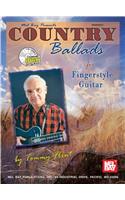 Country Ballads For Fingerstyle Guitar Book/Cd Set