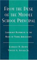 From the Desk of the Middle School Principal