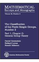 The Classification of the Finite Simple Groups: (Mathematical Surveys and Monographs)