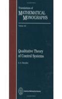 Qualitative Theory of Control Systems