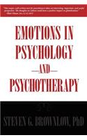 Emotions in Psychology and Psychotherapy