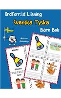 Ordforråd Läsning Svenska Tyska Barn Bok