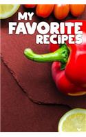 My Favorite Recipes